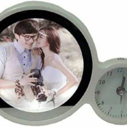 Magical Photo Frame With Clock 6 inch Mirror Frame-16