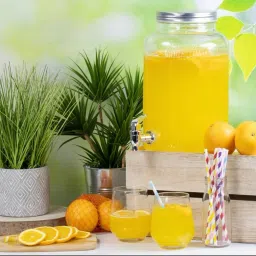 Glass Juice Dispenser - Water Pitcher for Detox Water - Mason Jar Bottled Water Dispenser-image-76