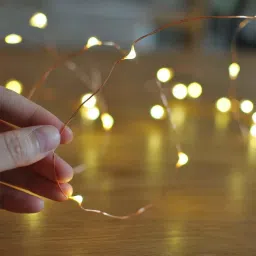 atipriya 50 LEDs 5 m White Steady String Rice Lights image 3