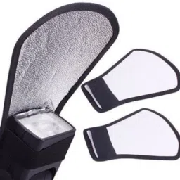 GINNI Silver White Flash Diffuser Reflector for Canon Nikon Pentax Yongnuo Sony Nikon , Canon Diffuser-35