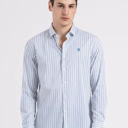 Red Tape Men Relaxed Opaque Striped Casual Shirt-image-67
