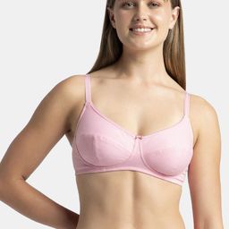 Jockey Wirefree Non-Padded Super Combed Cotton Medium Coverage Everyday Bra -1615-16