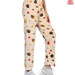 NarNari Pack Of 2 Printed Straight Trousers-image-88