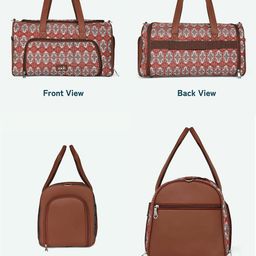 ZOUK Printed Large Casual Duffel Bag image 3