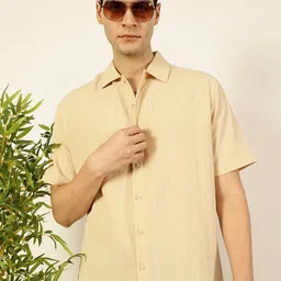 Thomas Scott Men Premium Opaque Textured Casual Shirt-image-35