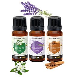 PEEPALCOMM 3-Pcs Black Jasmine Lavender & Sandalwood Aroma Oils - 15 ml-19