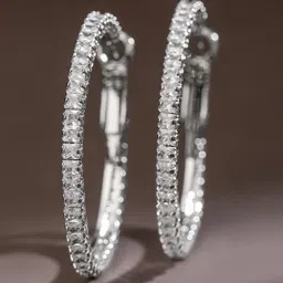 Rubans Voguish Classic Hoop Earrings-picture-17