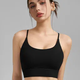 LULU & SKY Women Medium Coverage Scoop Neck Sports Bra-picture-8