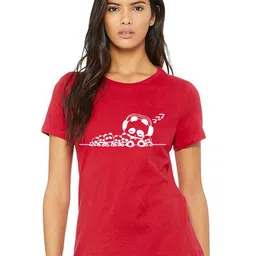 Moda Rapido Women Graphic Printed Round Neck Cotton T-shirt-picture-19