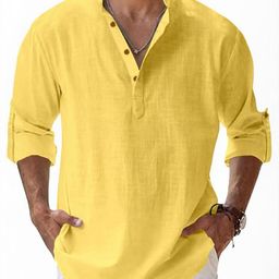 SHOPYCLICK Men Solid Straight Kurta-image-14