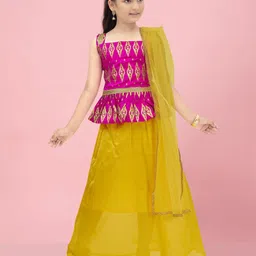 BAESD Girls Ready to Wear Lehenga & Blouse With Dupatta-image-88