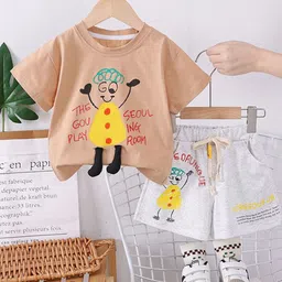 StyleCast x Revolte Boys Printed T-shirt with Shorts-20