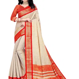 jayant creation Grey Silk Cotton Sarees-picture-14