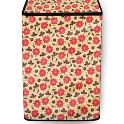 The Furnishing Tree Washing Machine Cover Sprig Pattern Multicolor Compatible for Whirlpool 7.5 Kg-68