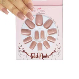 BEROMT Set Of 12 Salon Finish Press On Nail Tip With Application Kit -Shade - 457 image 2