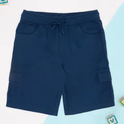 Pantaloons Junior Boys Regular Fit Pure Cotton Cargo Shorts-36