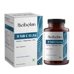 Meibotan Calcium Magnesium & Zinc Support Bone Health & Joint Health - 60 Capsules-57
