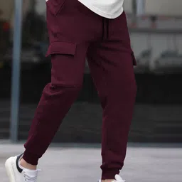 TRIPR Men Mid-Rise Cargo Joggers-image-36