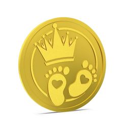 ASPECT BULLION Baby Shower Gold Coin-image-82