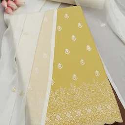 Soch Floral Embroidered Sequinned Modal Silk Unstitched Dress Material-image-12