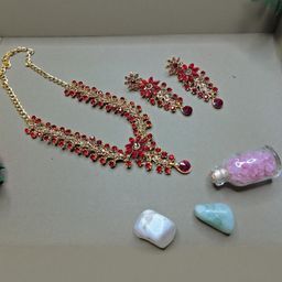 VATSALYA creation Women Artificial Stones Studded Jewellery Set-image-21