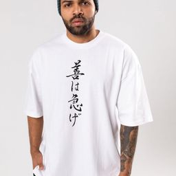 FLYIND VOGUE OUTFIT Men Naruto Bio Finish Graphic Printed Cotton Oversized T-shirt-image-78