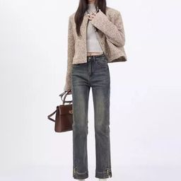 StyleCast Women Straight Fit High-Rise Light Fade Denim Jeans-image-56