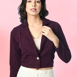 BAESD V-Neck Crop Shrug-20