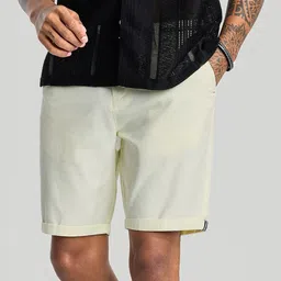 Snitch Men Solid Short-picture-5