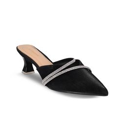San Marino by Shoe Bank Party Kitten Mules with Bows-image-28