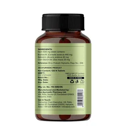 Jiva Set Of 2 Ayurvedic Brahmi Brain Supplements - 120 N Tablets image 4