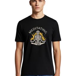 PULP Unisex Graphic Printed Short Sleeves Pure Cotton T-shirt-23