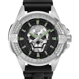 PHILIPP PLEIN Men Brass Skeleton Dial & Straps Analogue Watch PWAAA0121-image-49