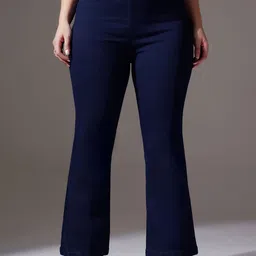 Miss Chase A+ Ivory Dust Women Bootcut High-Rise Stretchable Pull Up Jeans-image-63