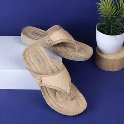Mochi Women Open Toe Flats with Laser Cuts-image-63