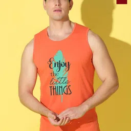 WOOSTRO Pack Of 2 Printed Combed Cotton GymInnerwear VWS26(ENJOY ORANGE)(98 MAROON)-image-62