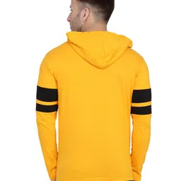 BEYOU FASHION Hooded Long Sleeves Slim Fit T-shirt-image-12