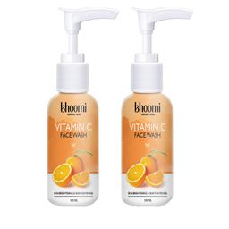 BHOOMI HERBAL INDIA Set Of 2 Vitamin C Face Wash - 100 ml Each-image-86