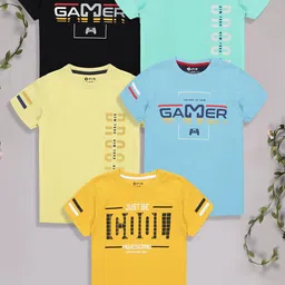 3PIN Boys 5 Printed T-shirt-image-32