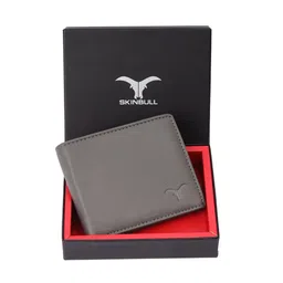 SKINBULL Men Textured Leather Two Fold Wallet-32
