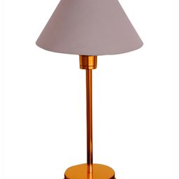 Devansh Grey Metal Traditional Abstract Shaped Table Lamp-picture-0