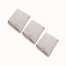 Black gold Grey & White 3 Striped Other 400 GSM Bath Towel-image-65
