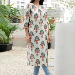 Moda Rapido Women Ethnic Motifs Printed Kurta-image-33