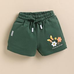Biskid Green Cotton Shorts-image-40