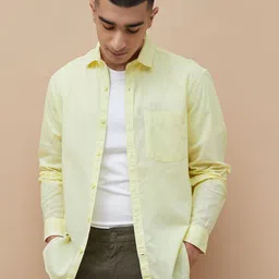 Fame Forever by Lifestyle Spread Collar Cotton Shirt-picture-16