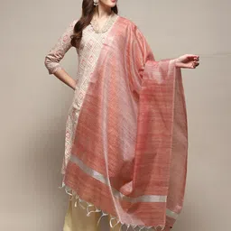 Biba Woven Design Dupatta-11