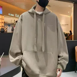 StyleCast Men Hooded Oversized Cotton Sweatshirt-picture-28