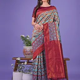 Pandadi Saree Woven Design Zari Sarees-image-74