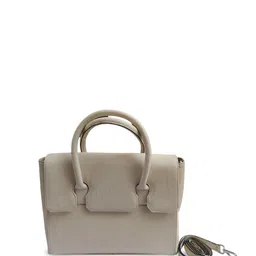 PERKED Leather Half Moon Handheld Bag-image-41