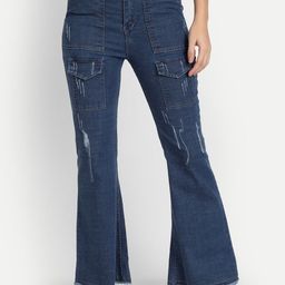 Moda Rapido Women Jean Bootcut High-Rise Light Fade Jeans-picture-16